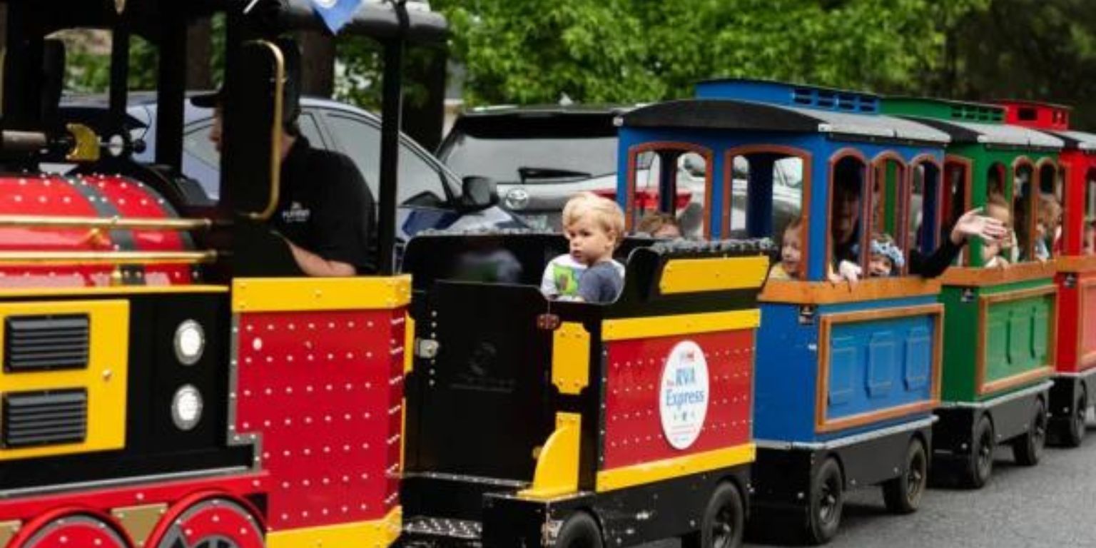 The RVA Express a trackless train rental company